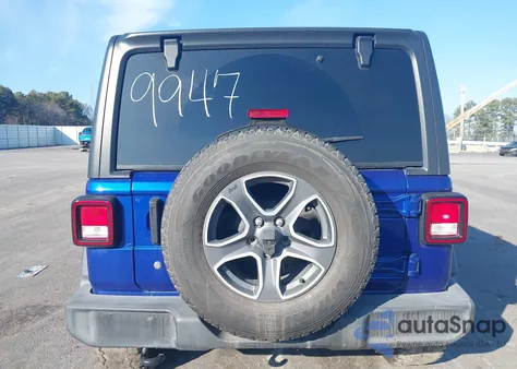 2020 Jeep Wrangler Unlimited Sport S 4X4 z USA, uszkodzony, nr VIN 1C4HJXDG0LW109947